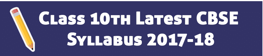 Class 10 Syllabus